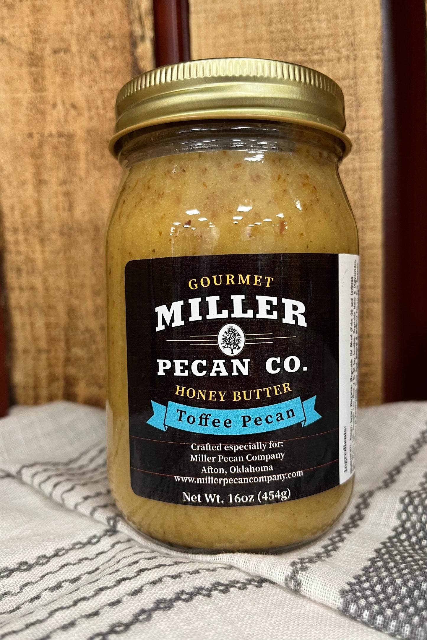 Toffee Pecan Honey Butter
