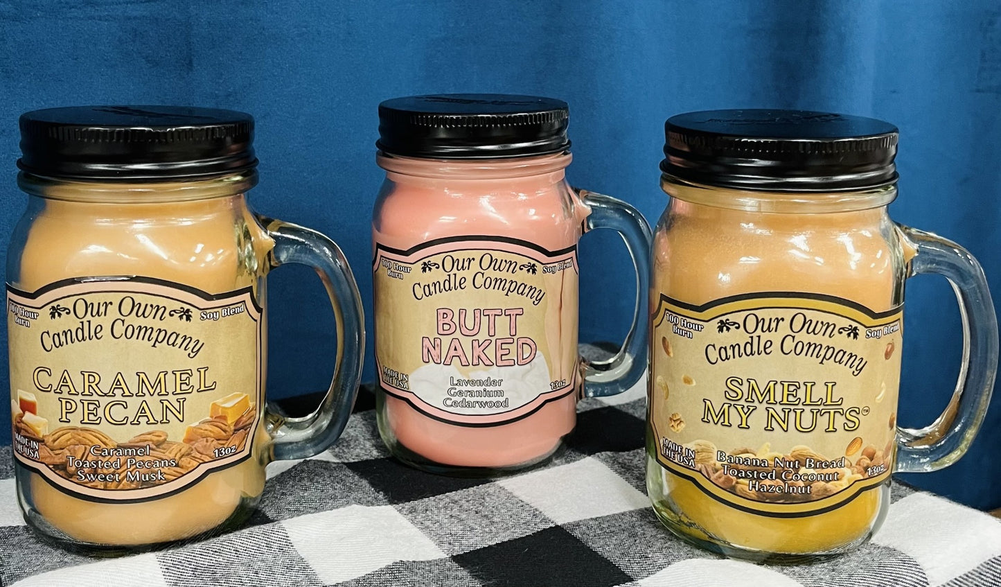 13oz. Mason Jar Candles