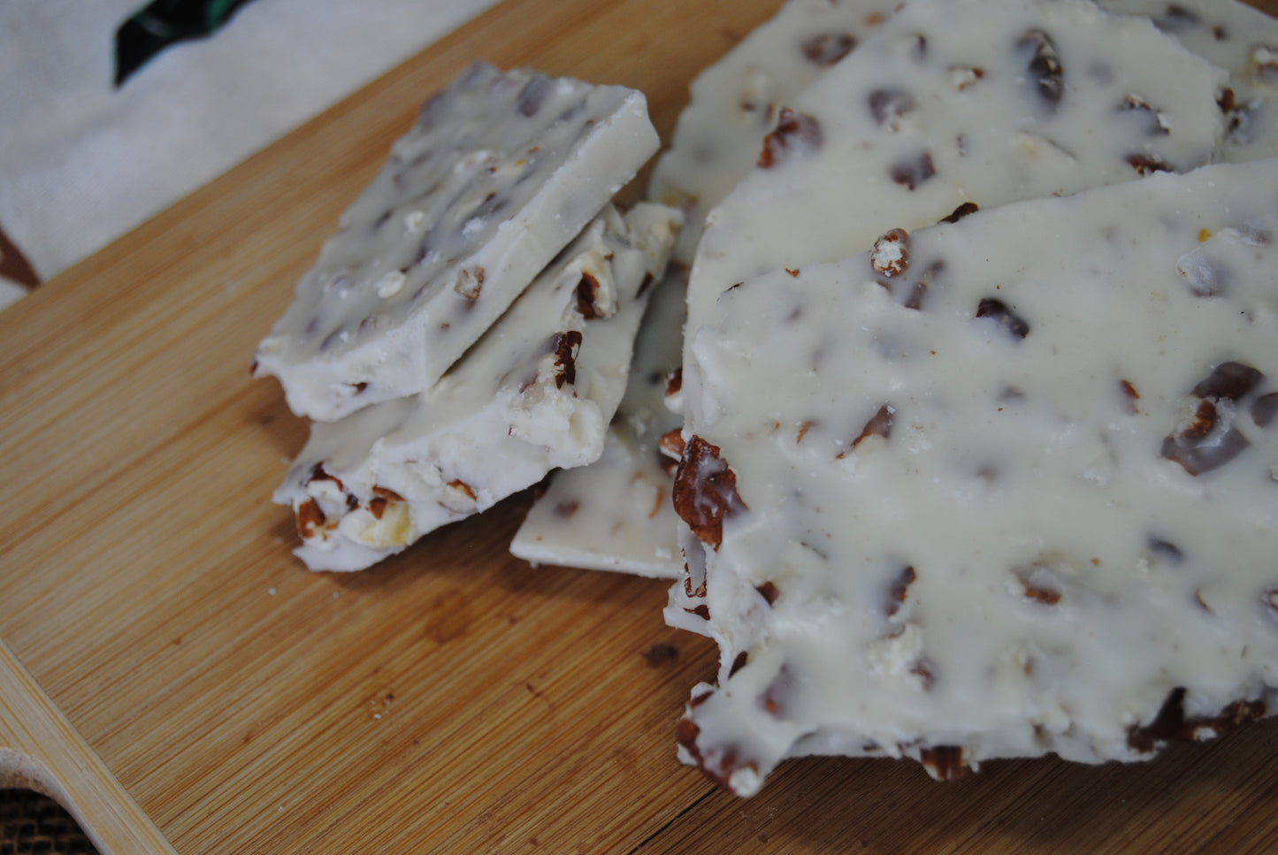 White Chocolate Pecan Bark