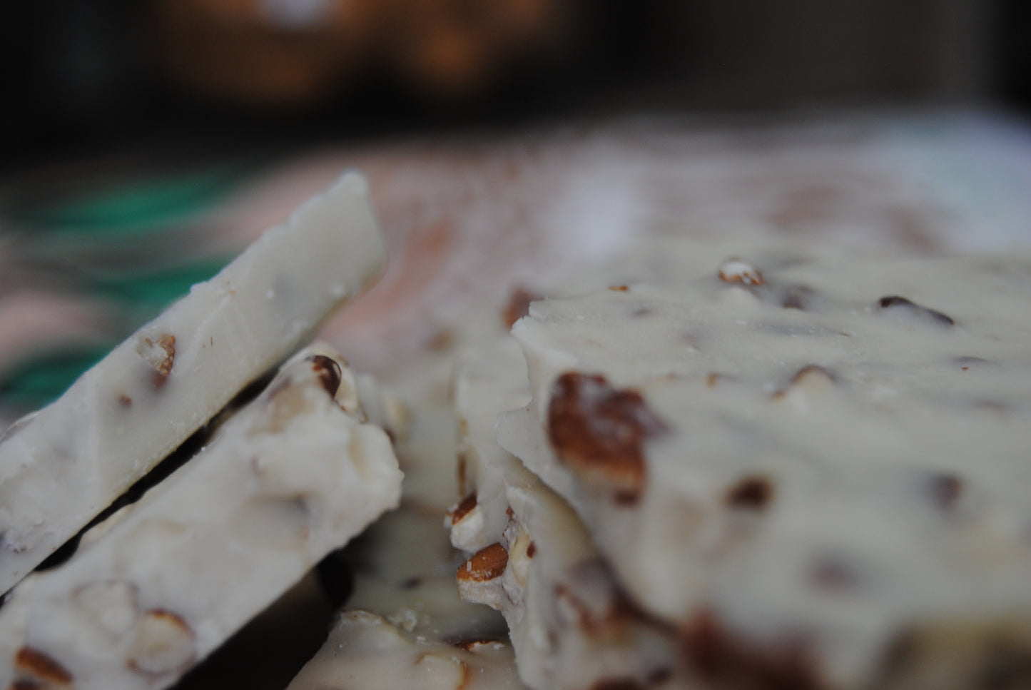 White Chocolate Pecan Bark