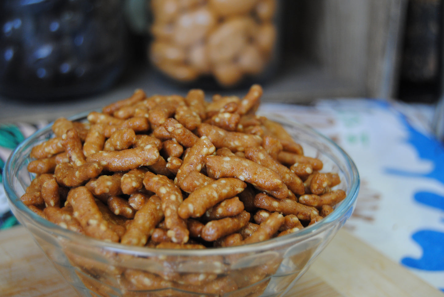 Honey-Roasted Sesame Sticks