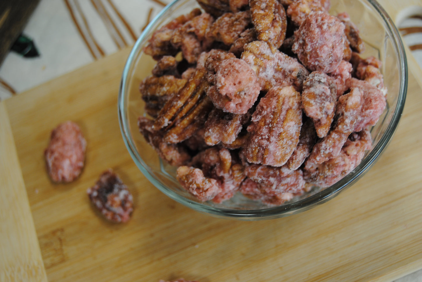 Hand-Roasted Maraschino Cherry Pecans