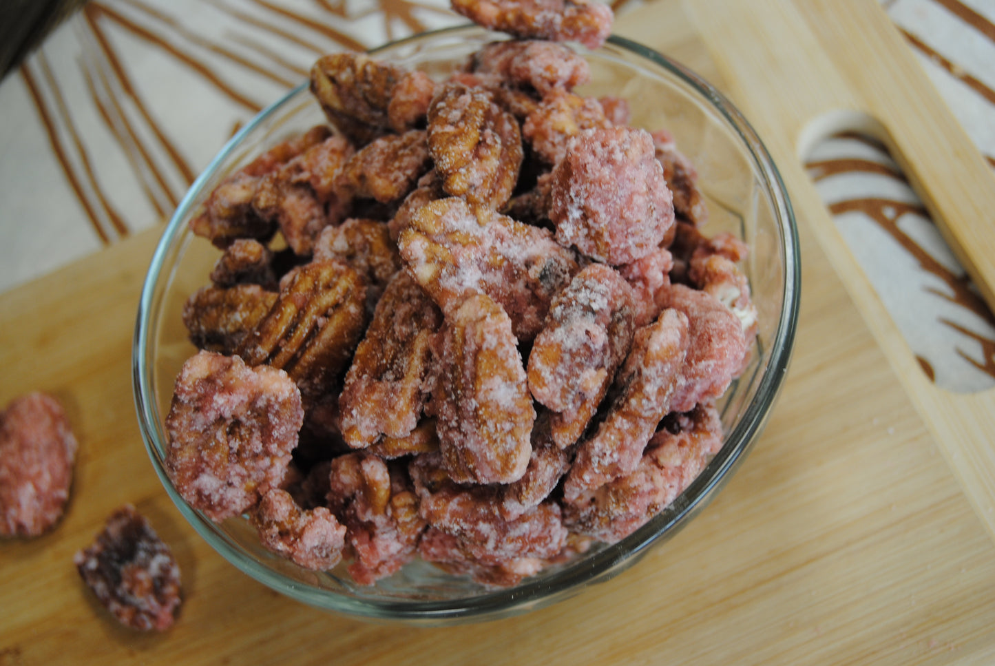 Hand-Roasted Maraschino Cherry Pecans