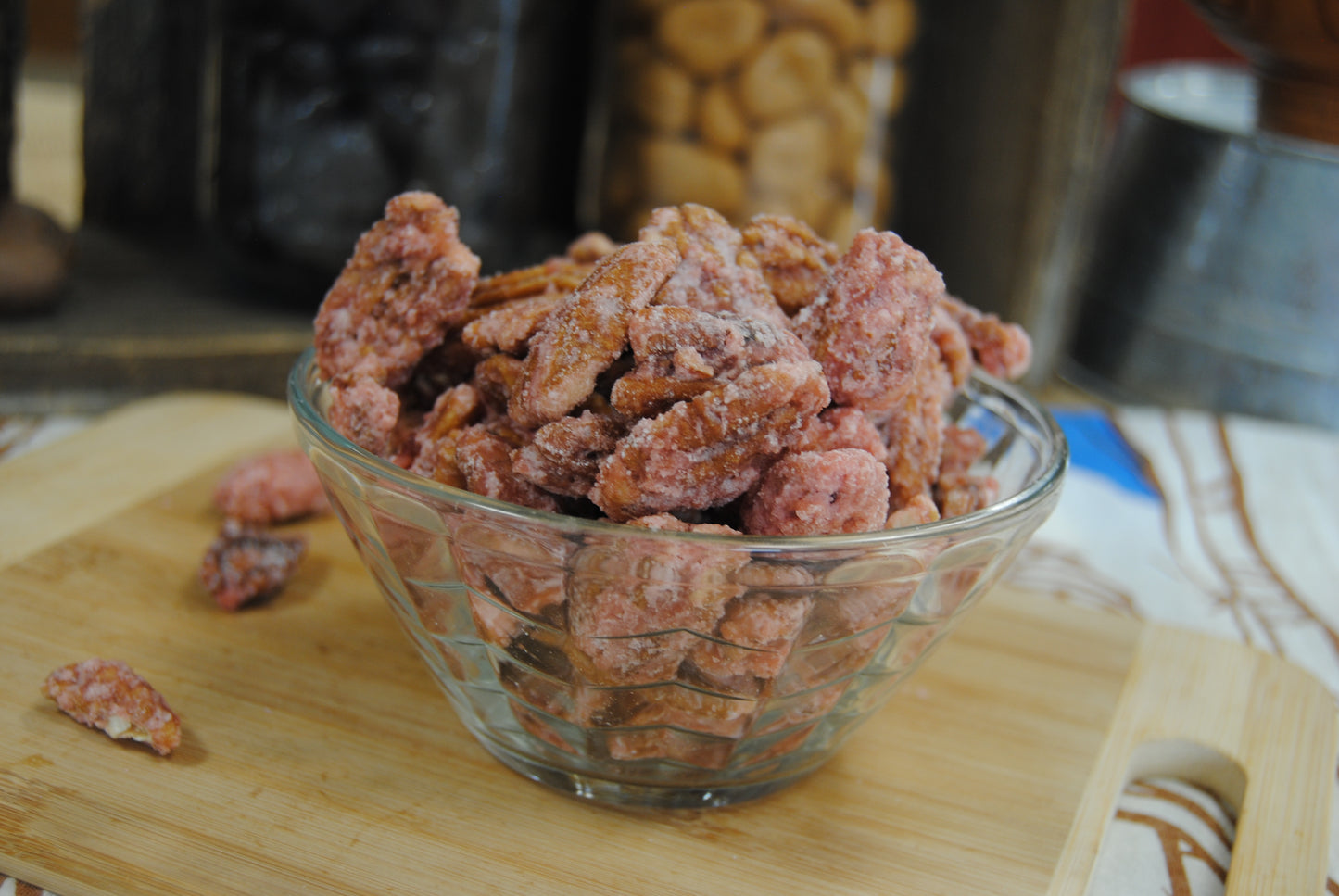 Hand-Roasted Maraschino Cherry Pecans