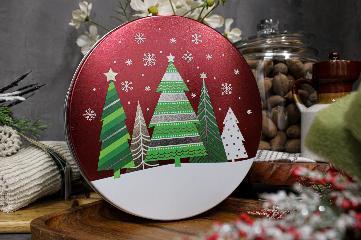 Holiday Trees Gift Tin
