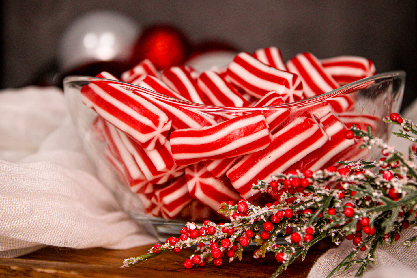 Strawberry Licorice Candy Canes