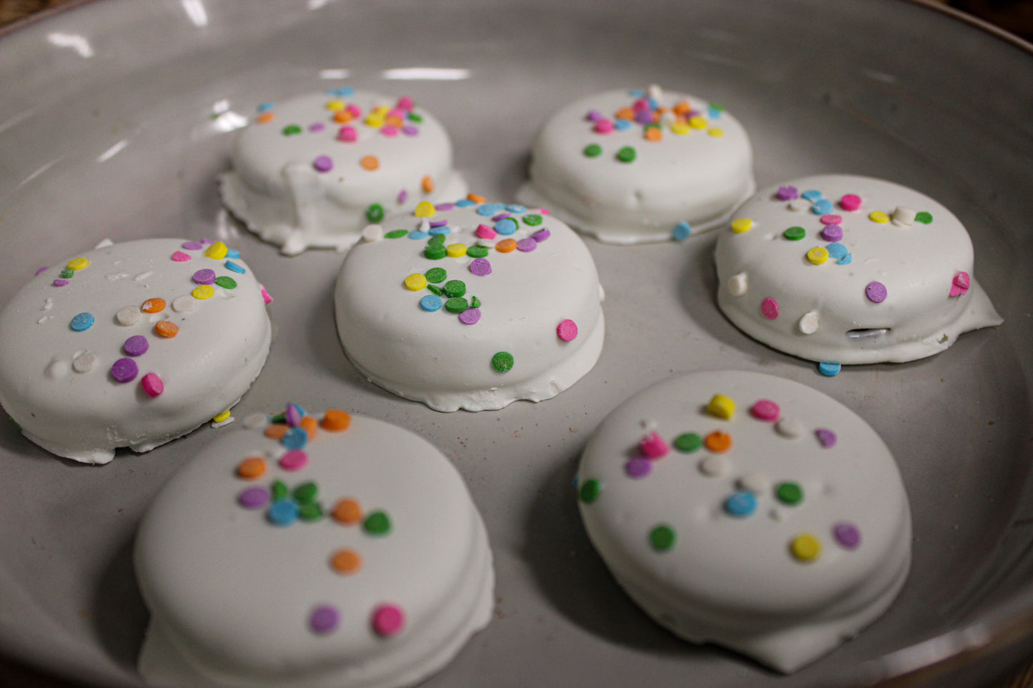 Spring Yogurt Covered Cookies