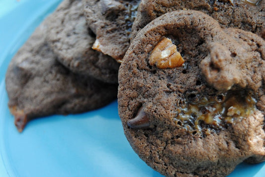 Turtle Pecan Cookies