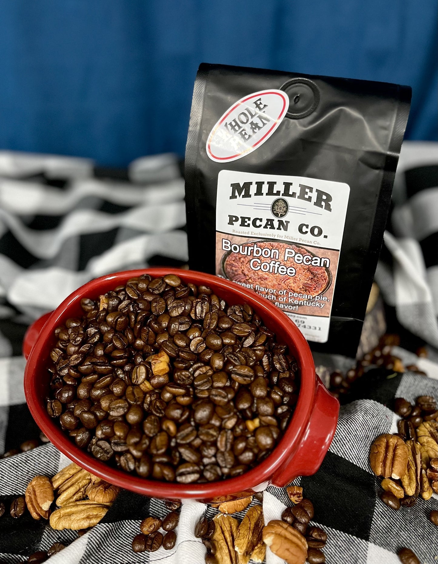 Bourbon Pecan Gourmet Whole Bean Coffee