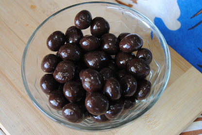 Dark Chocolate Sea Salt Caramel Balls