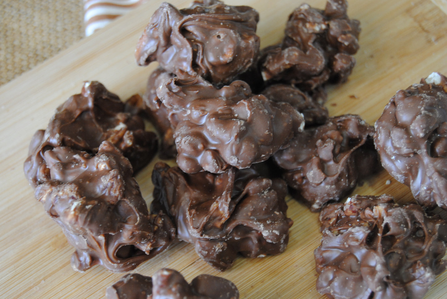 Milk Chocolate Pecan Clusters