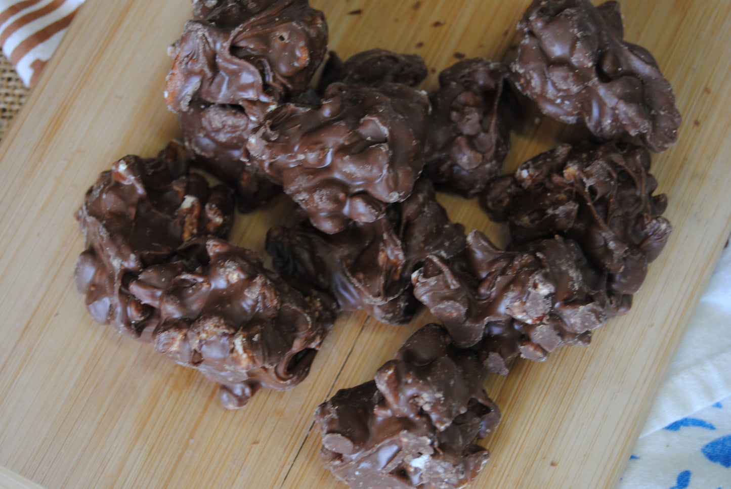 Milk Chocolate Pecan Clusters