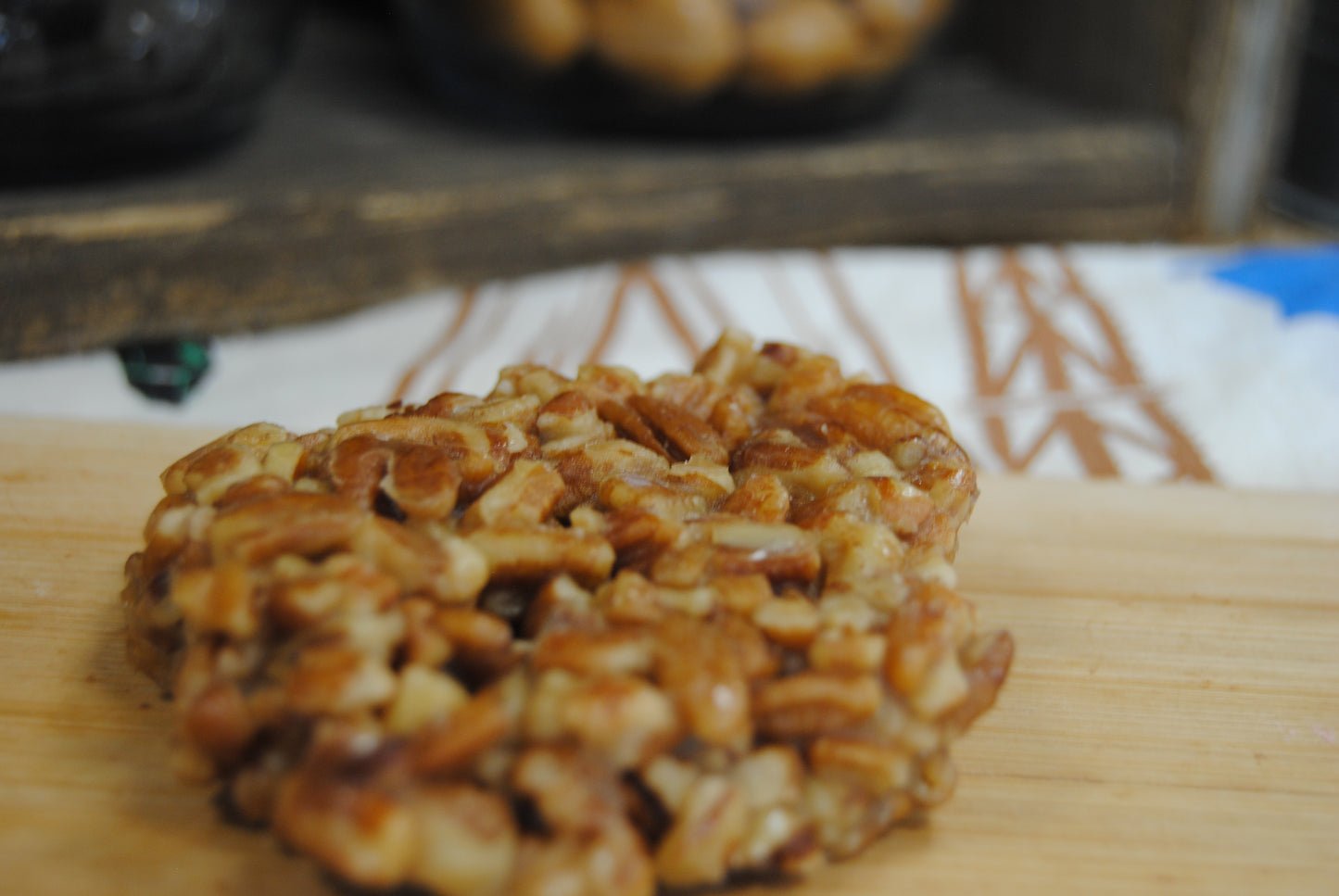 Chewy Pecan Praline Patty