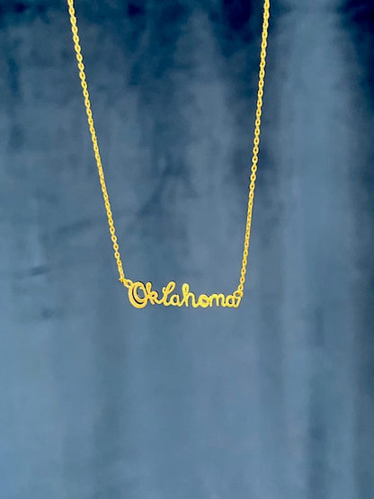 Oklahoma Necklace