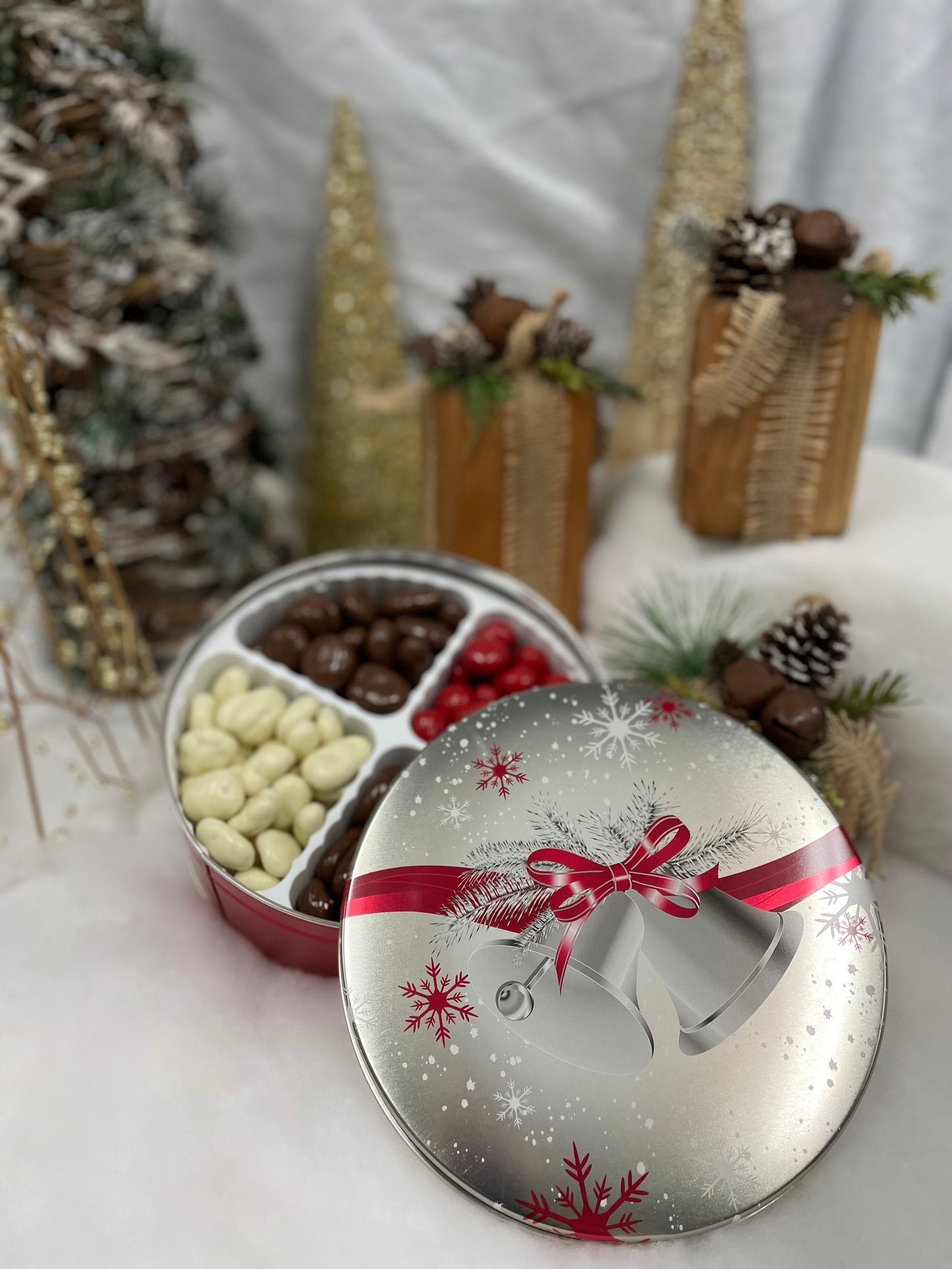 Silver Bells Customized Signature Gift Tin