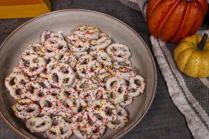Autumn White Mini-Twist Pretzels