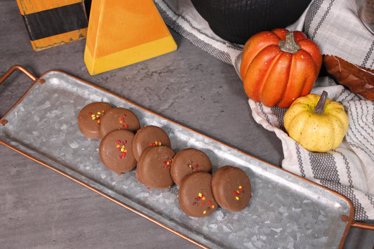 Fall Milk Chocolate Double Stuffed Oreos