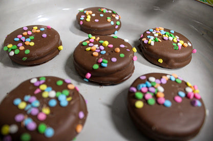 Spring Milk Chocolate Double Stuffed Cookies