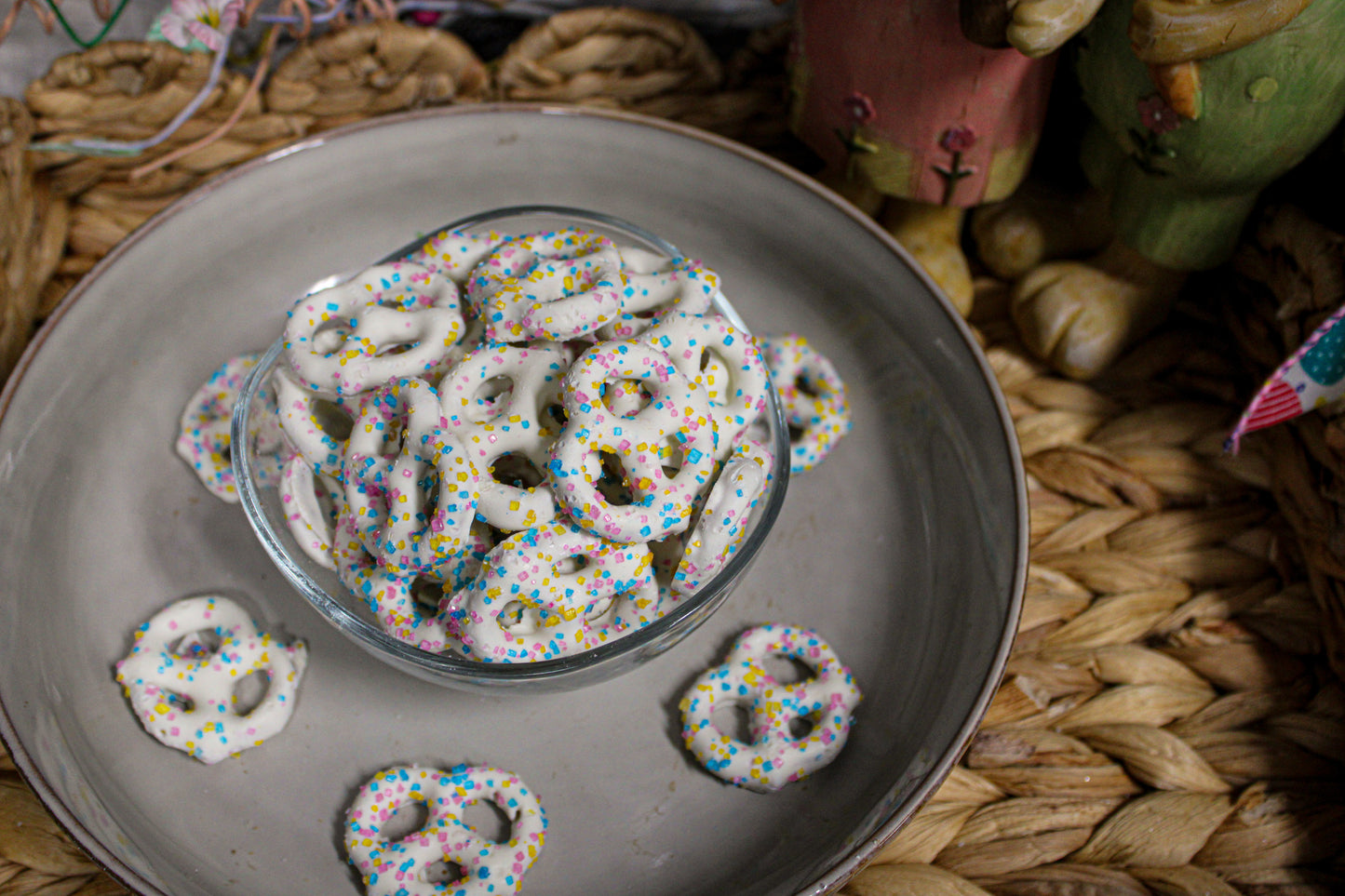 Yogurt Confetti Pretzels