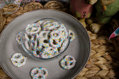 Yogurt Confetti Pretzels