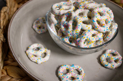 Yogurt Confetti Pretzels
