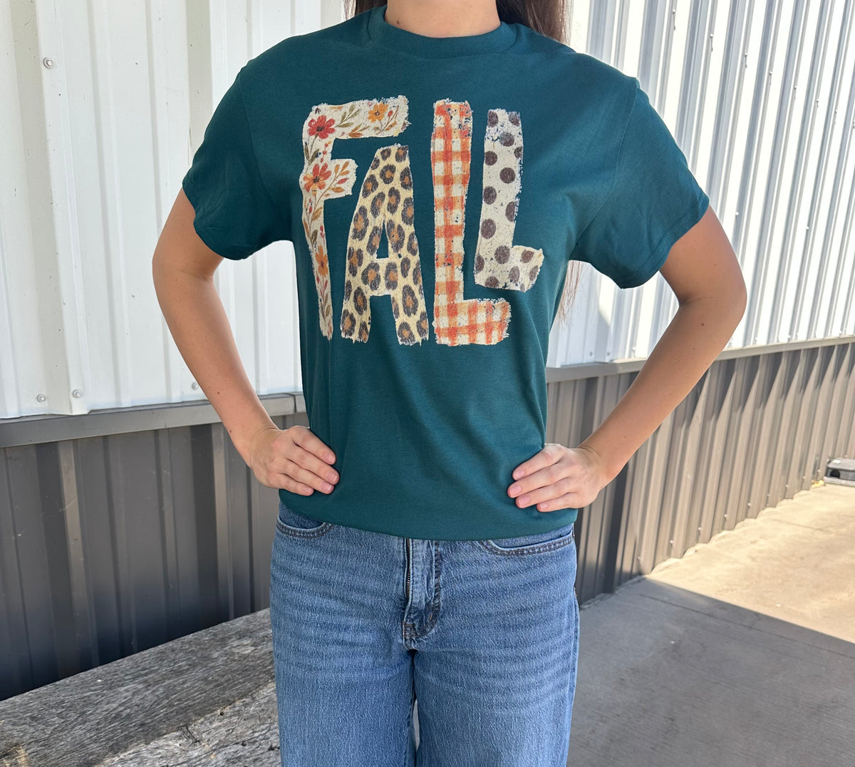 Deep Teal FALL T-Shirt