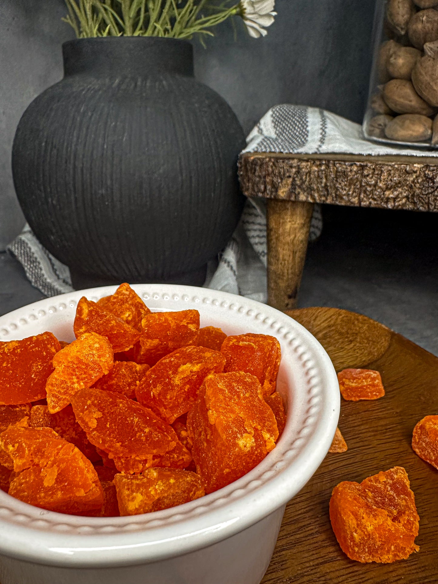 Dried Papaya Bits