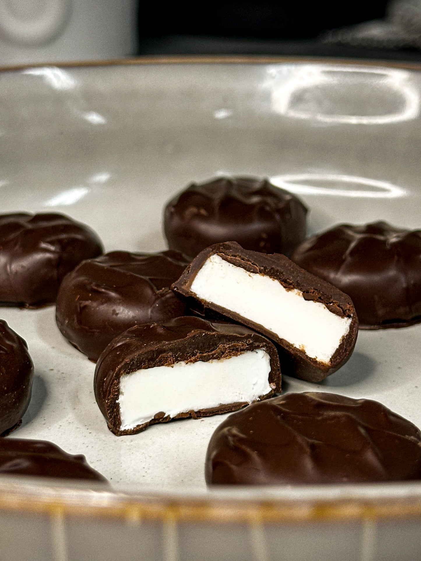 Sugar Free Dark Chocolate Peppermint Patties