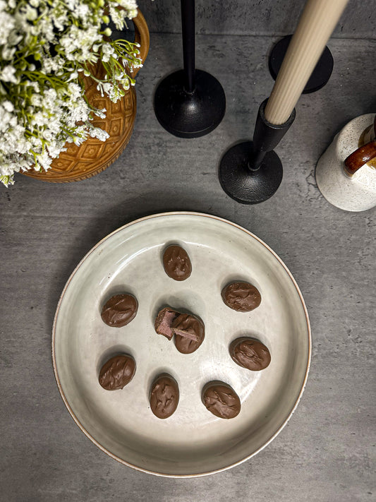 Sugar Free Milk Chocolate Raspberry Sherbet Creams