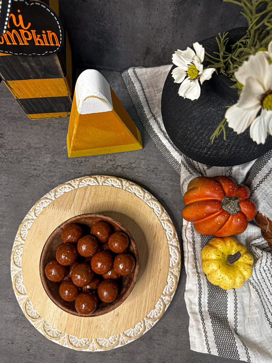 Pumpkin Spice Malt Balls