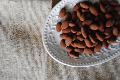 Milk Chocolate Cocoa Dusted Almonds