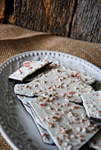 Two-Layer Peppermint Bark