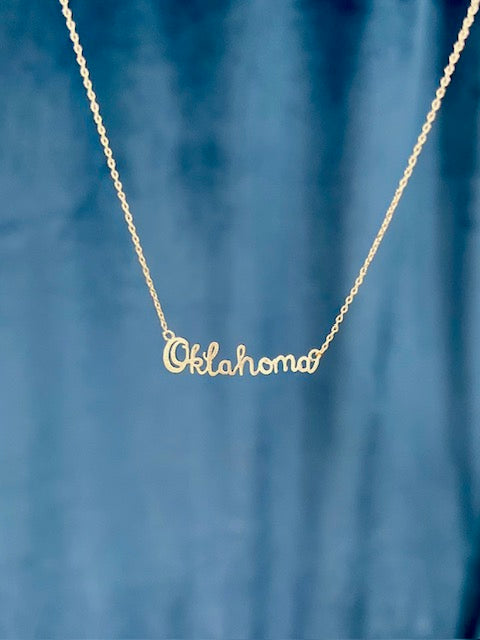 Oklahoma Necklace