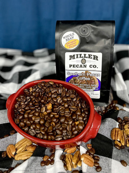 Southern Pecan Gourmet Whole Bean Coffee