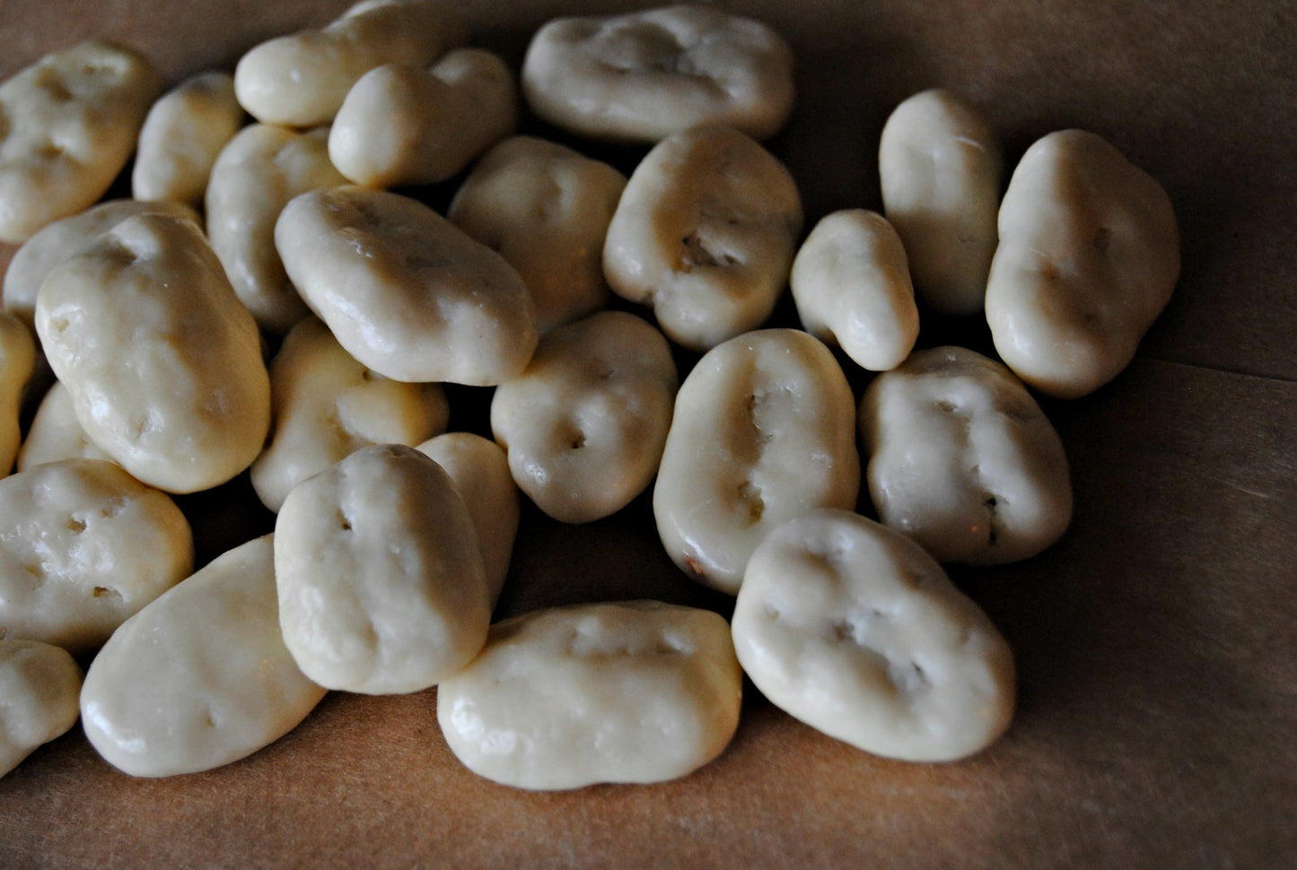 White Chocolate Covered Pecans