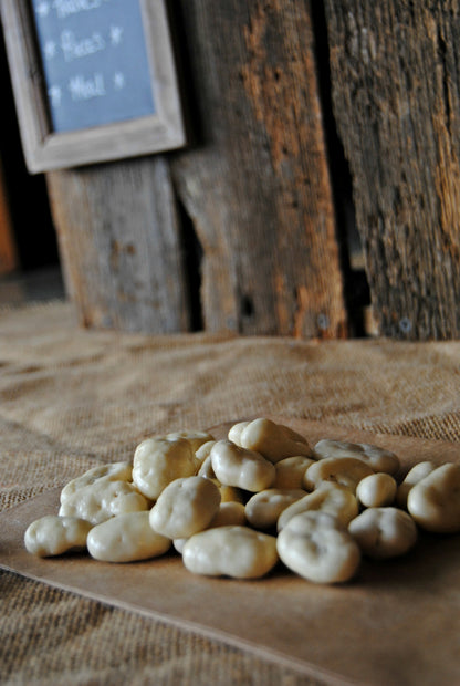 White Chocolate Covered Pecans