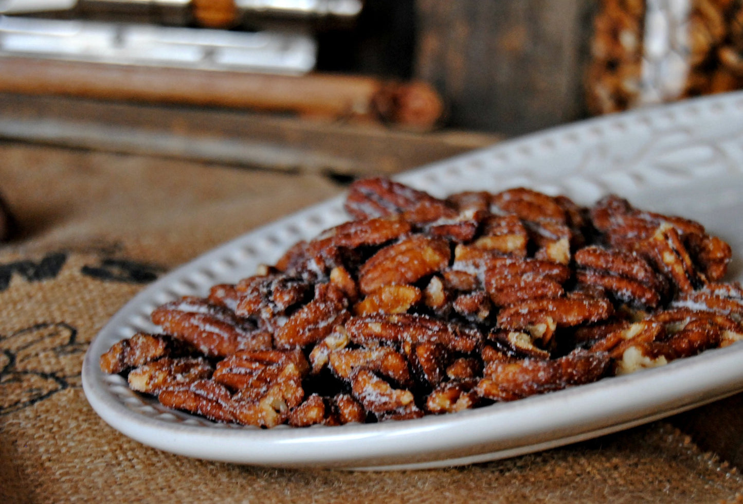 Honey Roasted Pecans