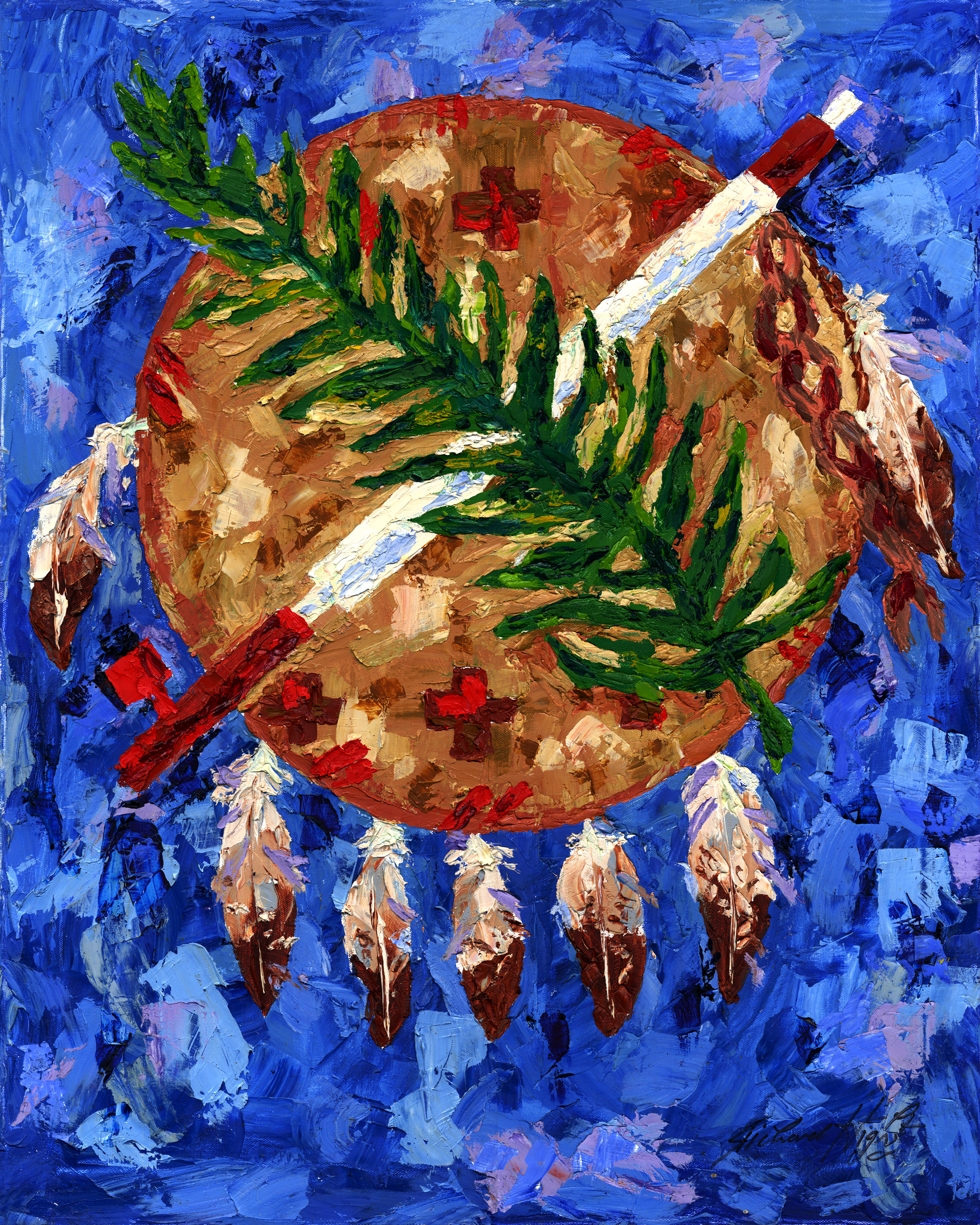 Oklahoma Art Prints by Richard Hight| Miller Pecan Company